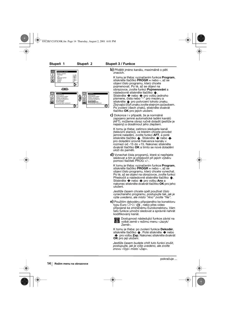 Sony KV-21FX30K User Manual | Page 51 / 135