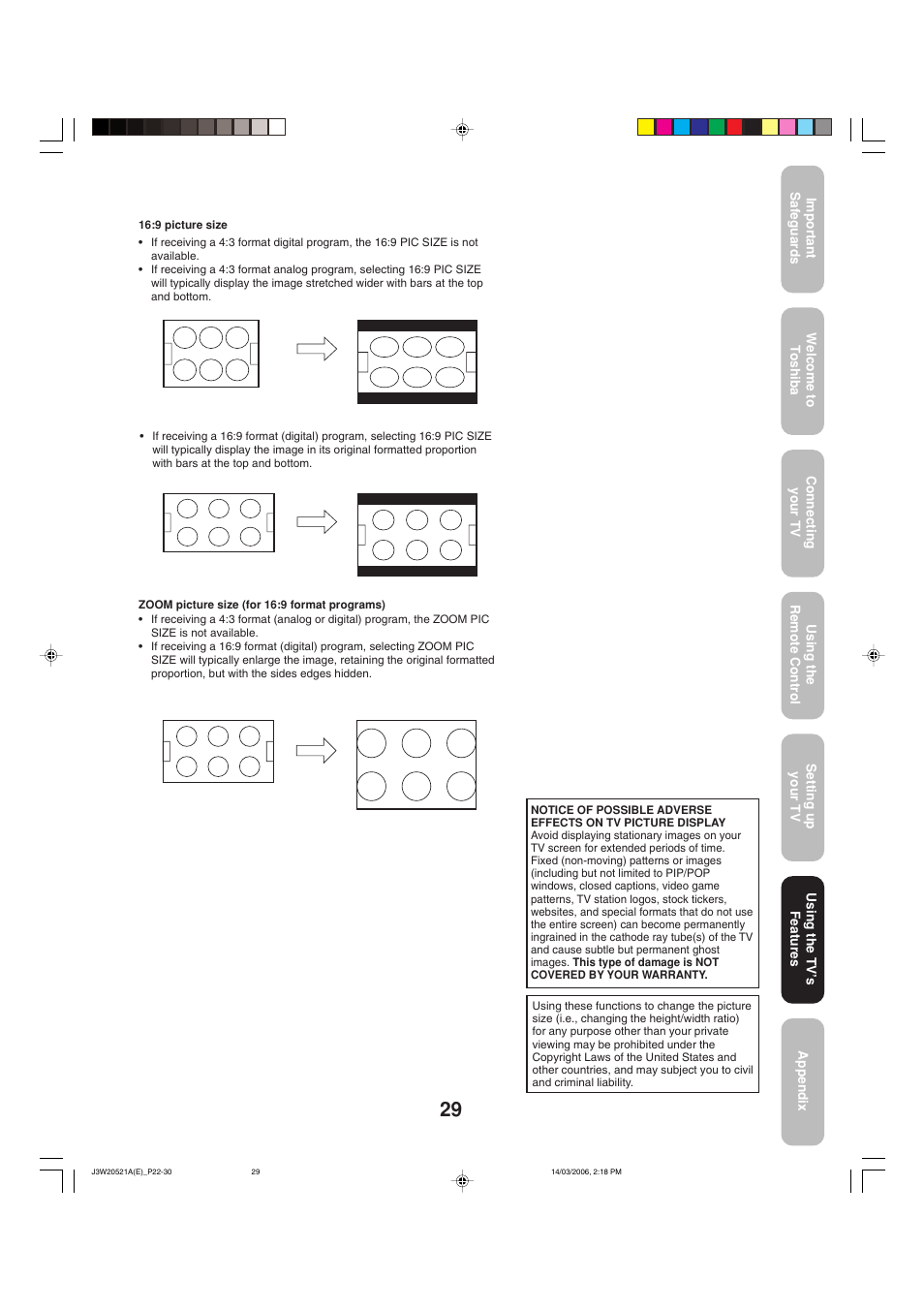 Toshiba 27DF46 User Manual | Page 29 / 76