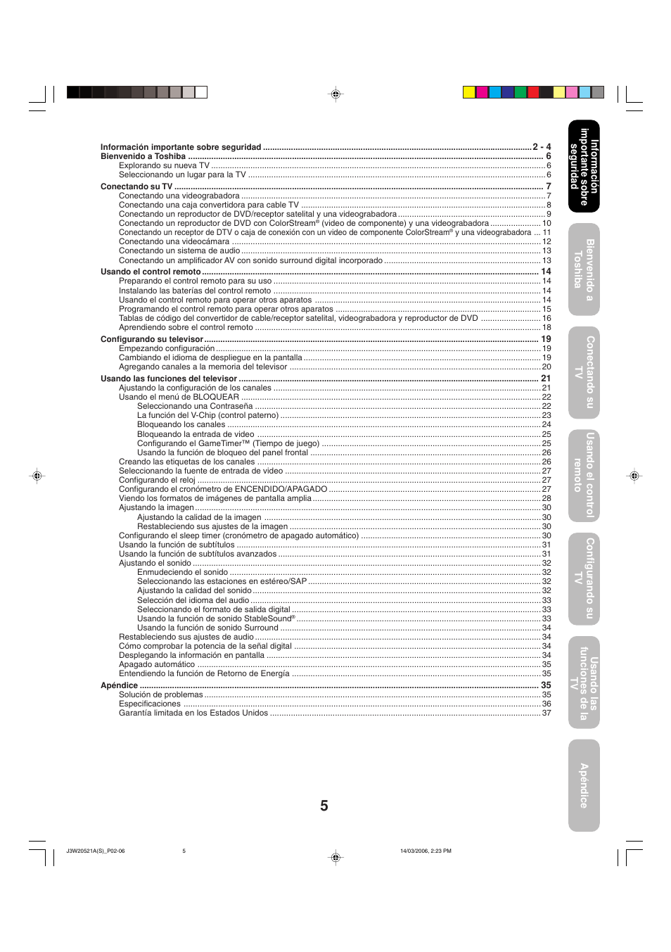 Toshiba 27DF46 User Manual | Page 43 / 76