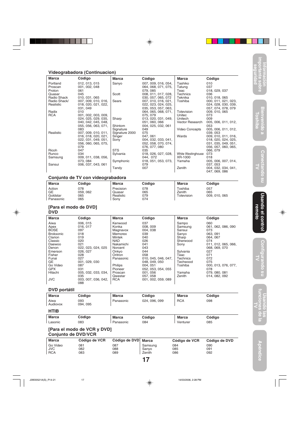 Toshiba 27DF46 User Manual | Page 55 / 76