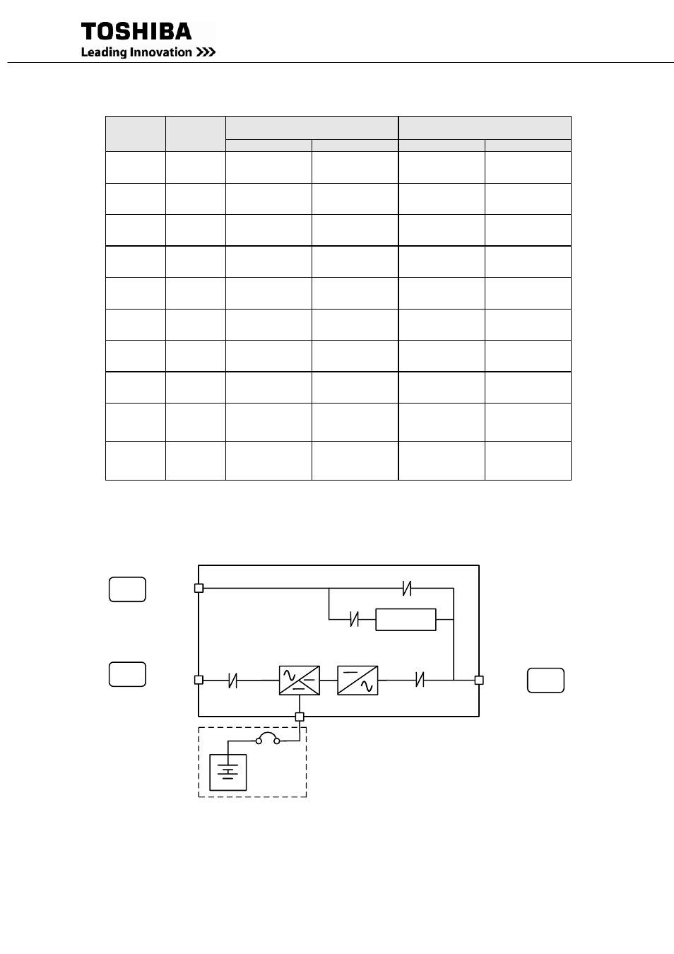 Toshiba Uninterruptible Power System G9000 User Manual | Page 60 / 104