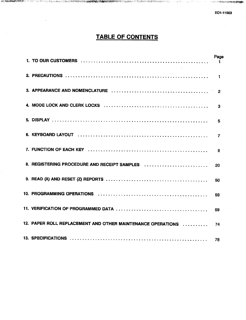 Toshiba MA-216-100 SERIES User Manual | Page 3 / 84