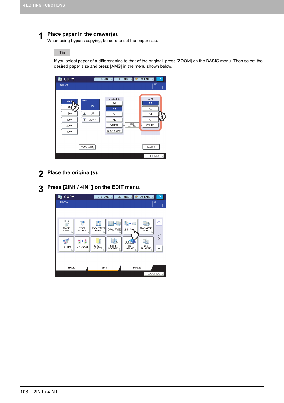 Toshiba MULTIFUNCTIONAL DIGITAL COLOR SYSTEMS 6520C User Manual | Page 110 / 210