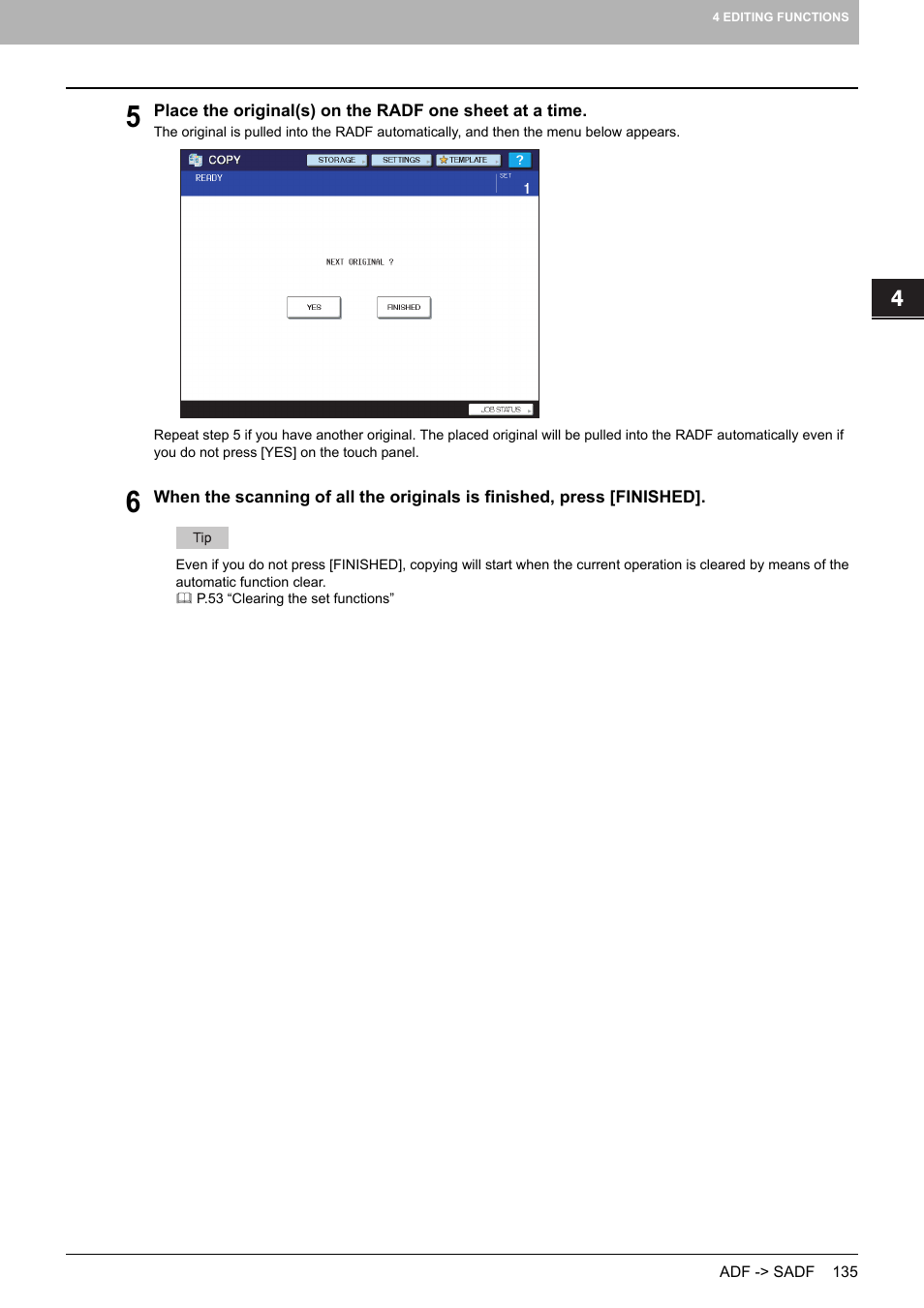 Toshiba MULTIFUNCTIONAL DIGITAL COLOR SYSTEMS 6520C User Manual | Page 137 / 210