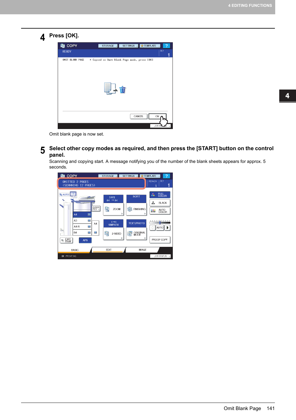 Toshiba MULTIFUNCTIONAL DIGITAL COLOR SYSTEMS 6520C User Manual | Page 143 / 210