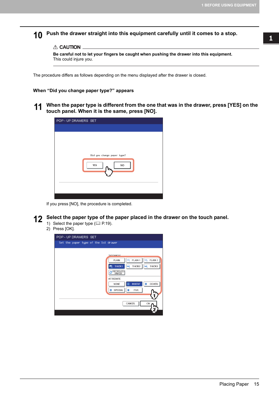 Toshiba MULTIFUNCTIONAL DIGITAL COLOR SYSTEMS 6520C User Manual | Page 17 / 210