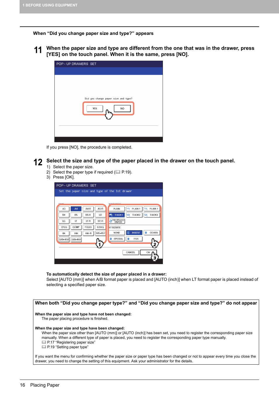 Toshiba MULTIFUNCTIONAL DIGITAL COLOR SYSTEMS 6520C User Manual | Page 18 / 210