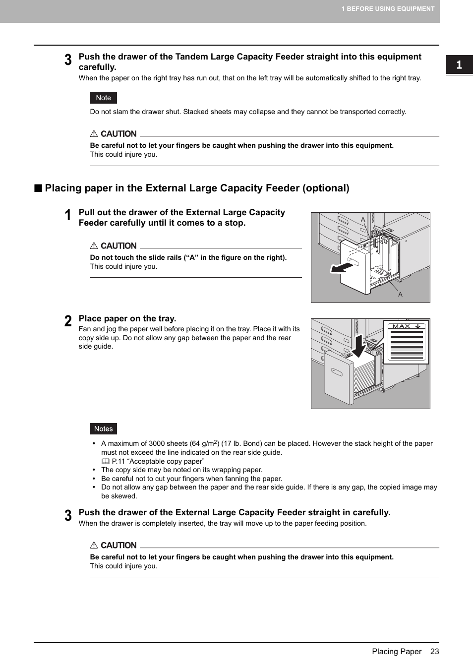 Toshiba MULTIFUNCTIONAL DIGITAL COLOR SYSTEMS 6520C User Manual | Page 25 / 210