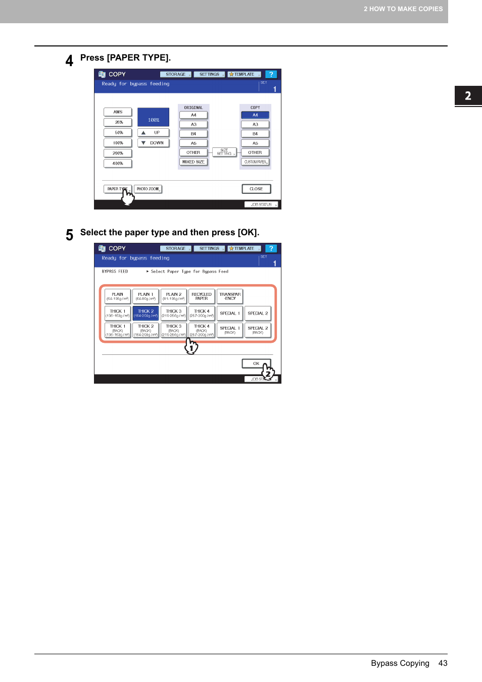 Toshiba MULTIFUNCTIONAL DIGITAL COLOR SYSTEMS 6520C User Manual | Page 45 / 210