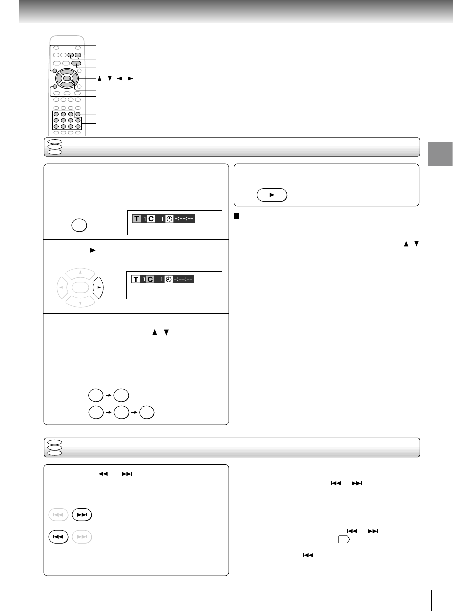 Locating a specific chapter or track directly, Locating a specific chapter or track | Toshiba SD-2700 User Manual | Page 25 / 51