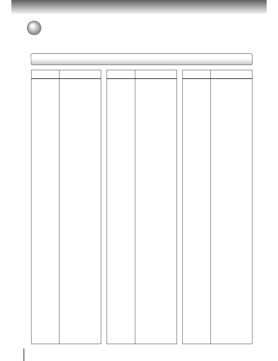 Others, Table of languages, Table of languages and their abbreviations | Toshiba SD-2700 User Manual | Page 46 / 51