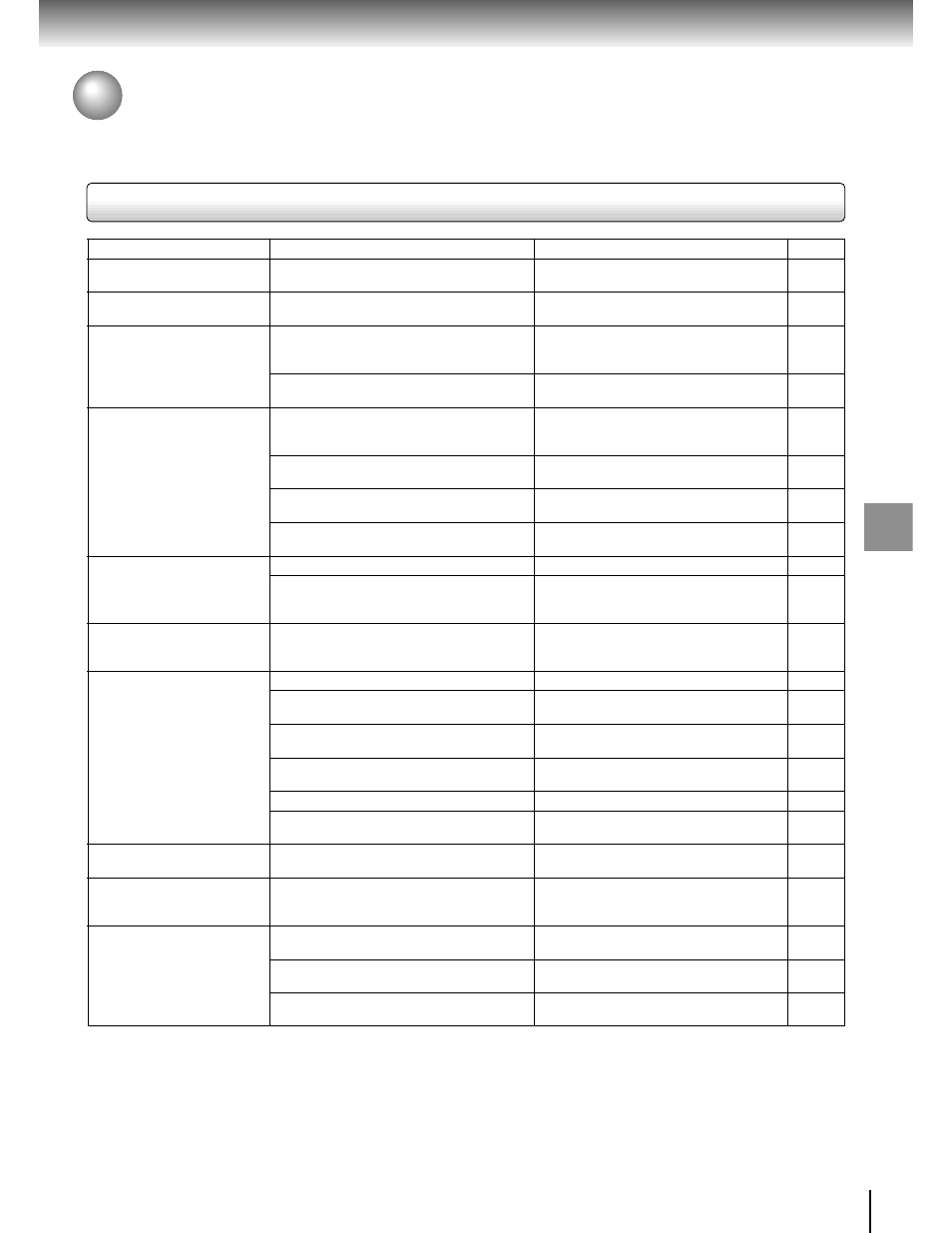 Before calling service personnel, Symptoms and correction | Toshiba SD-2700 User Manual | Page 47 / 51