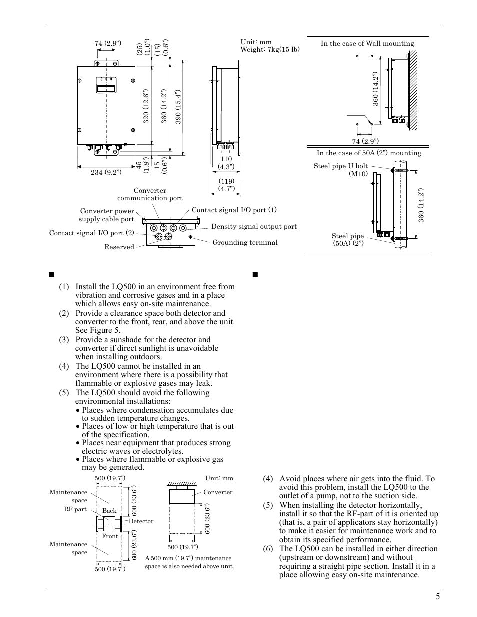 Toshiba Density (Consistency) Meter LQ500 User Manual | Page 5 / 9