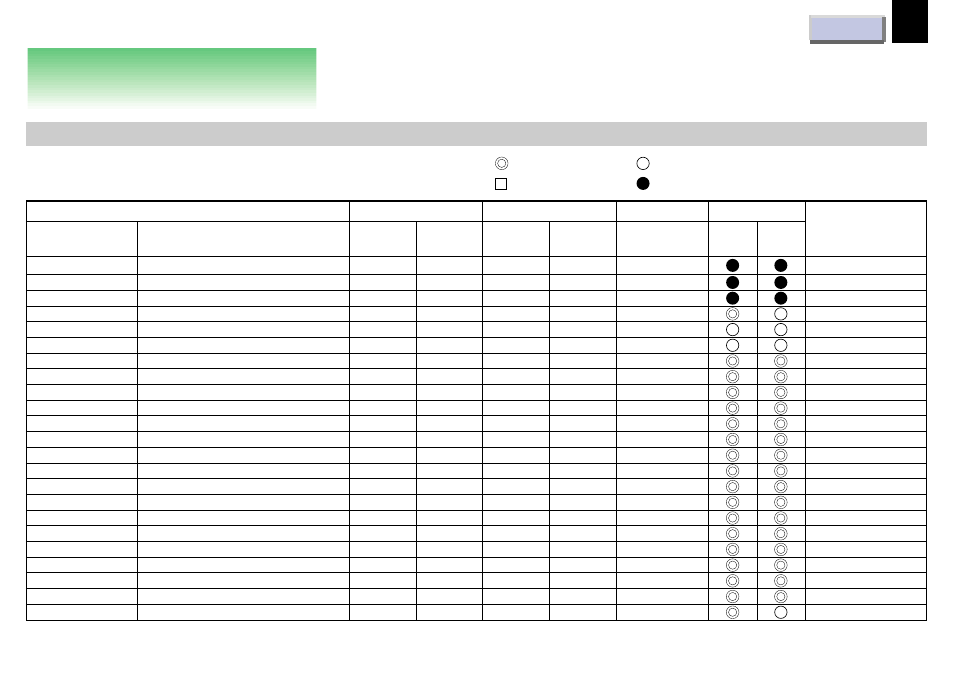 Mode determination ), Input signal | Toshiba TXP650 User Manual | Page 45 / 52