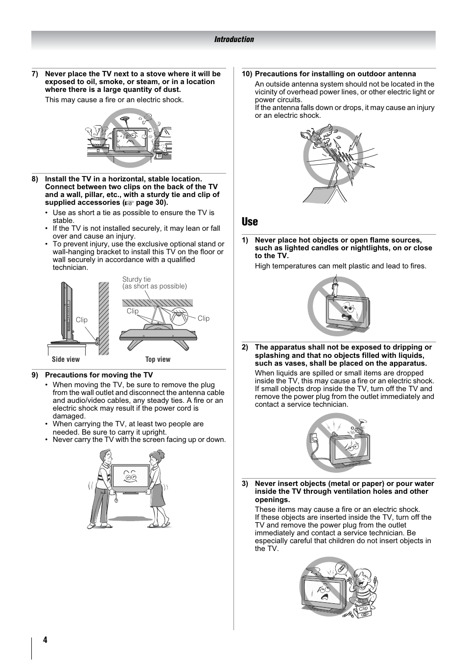 Toshiba 32WL68A User Manual | Page 4 / 32