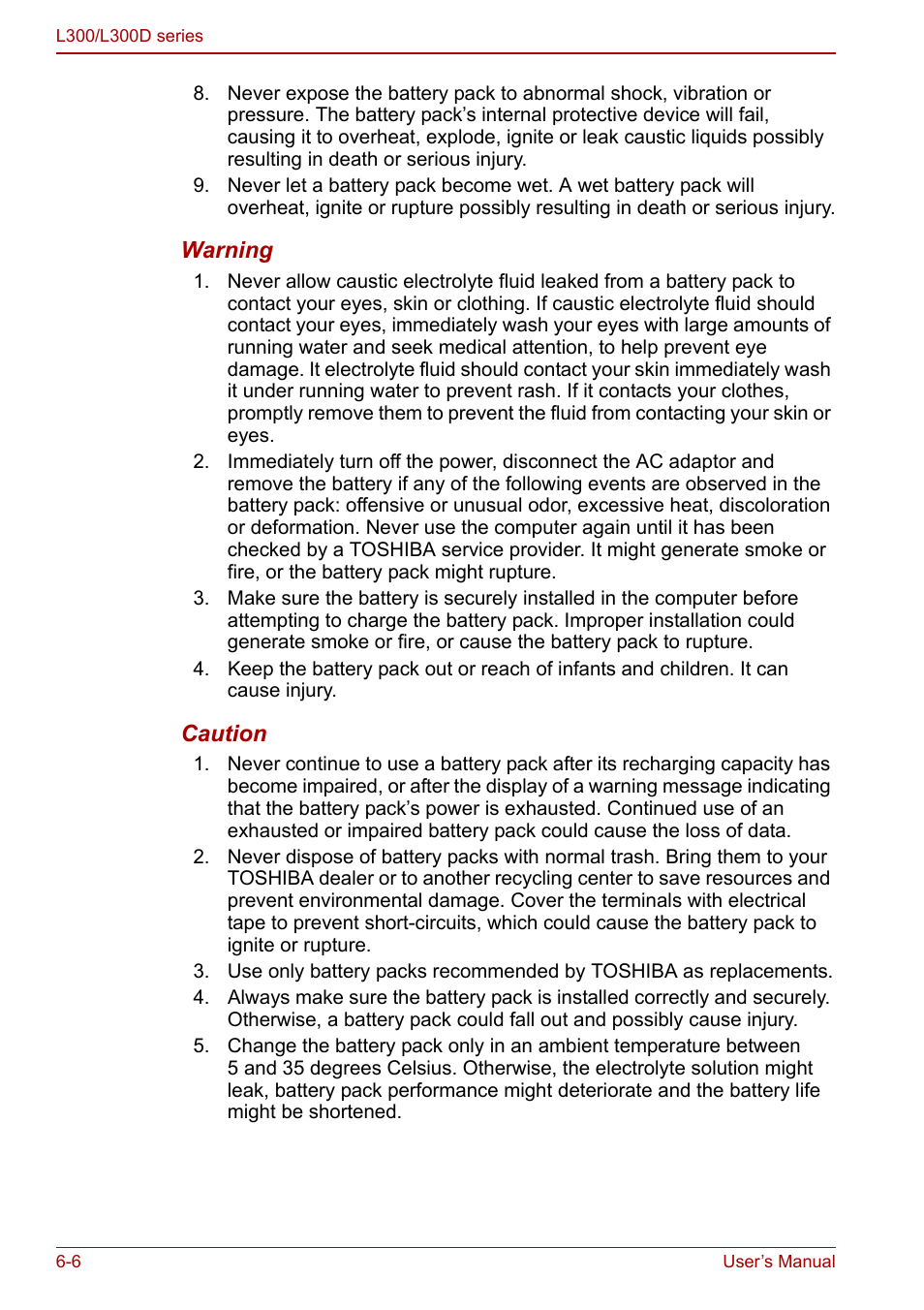 Toshiba Computer L300 User Manual | Page 108 / 186