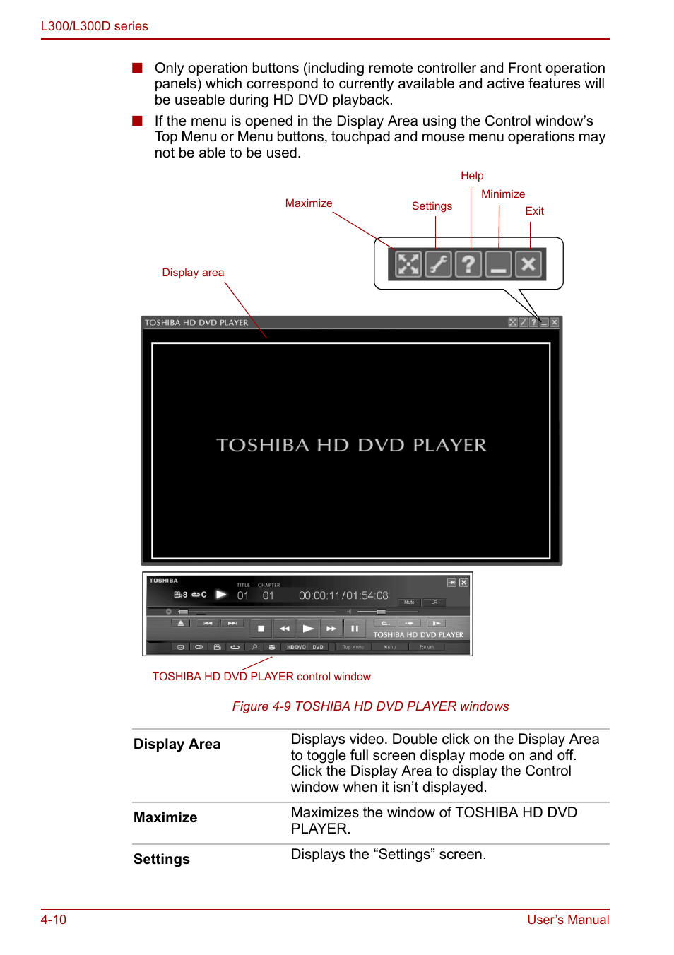 Toshiba Computer L300 User Manual | Page 70 / 186