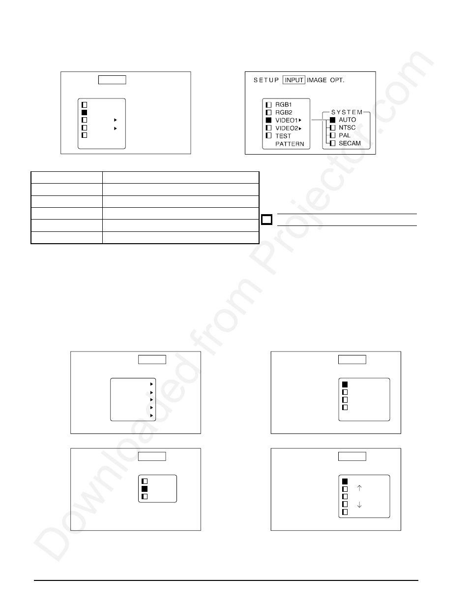 4 input, 5 image | Toshiba MP8640 User Manual | Page 17 / 30