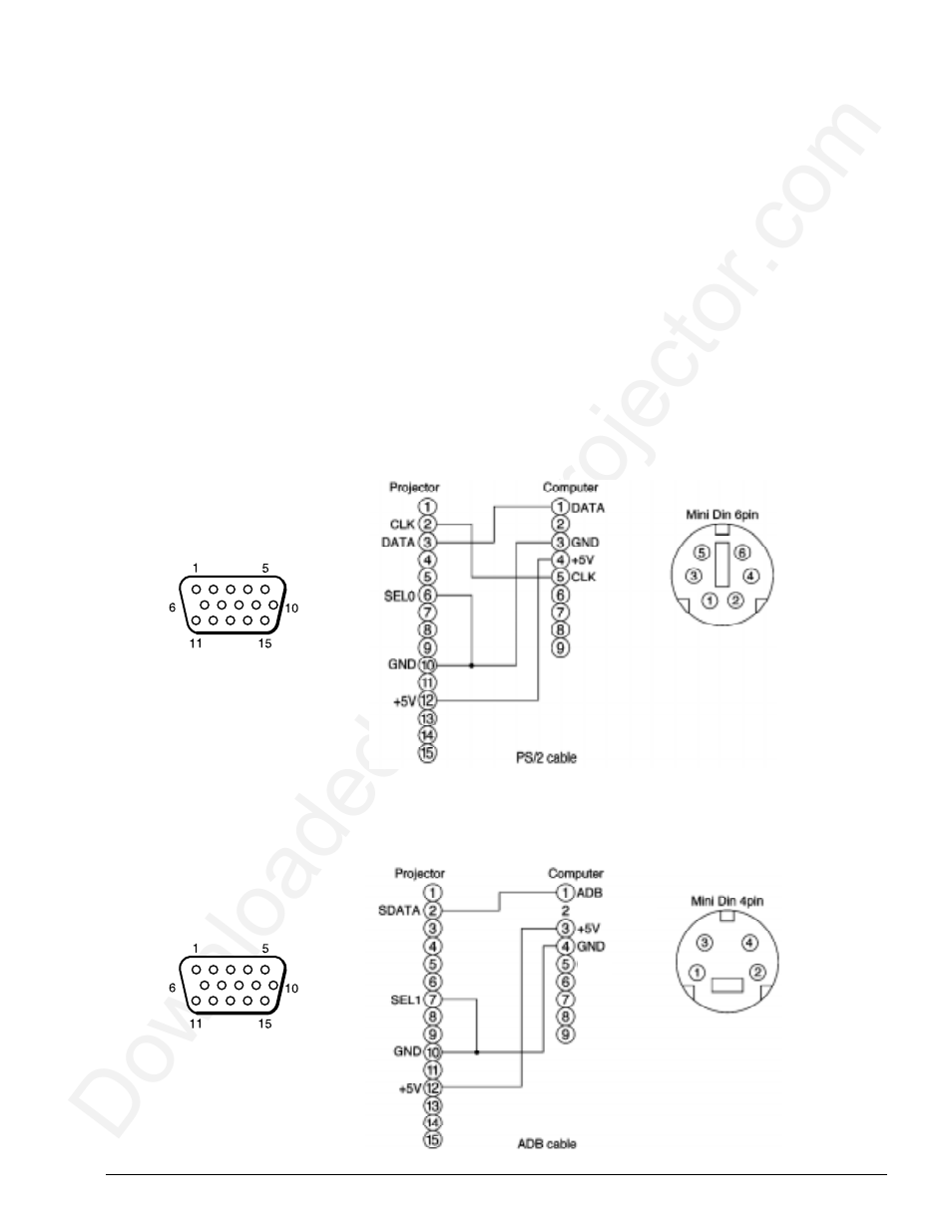 3 connection to the control signal terminal | Toshiba MP8640 User Manual | Page 22 / 30