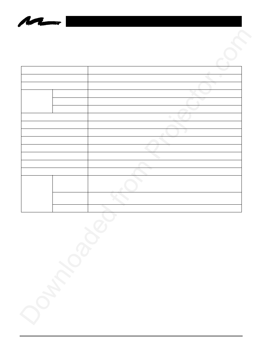 1 specifications, 2 accessories | Toshiba MP8640 User Manual | Page 27 / 30