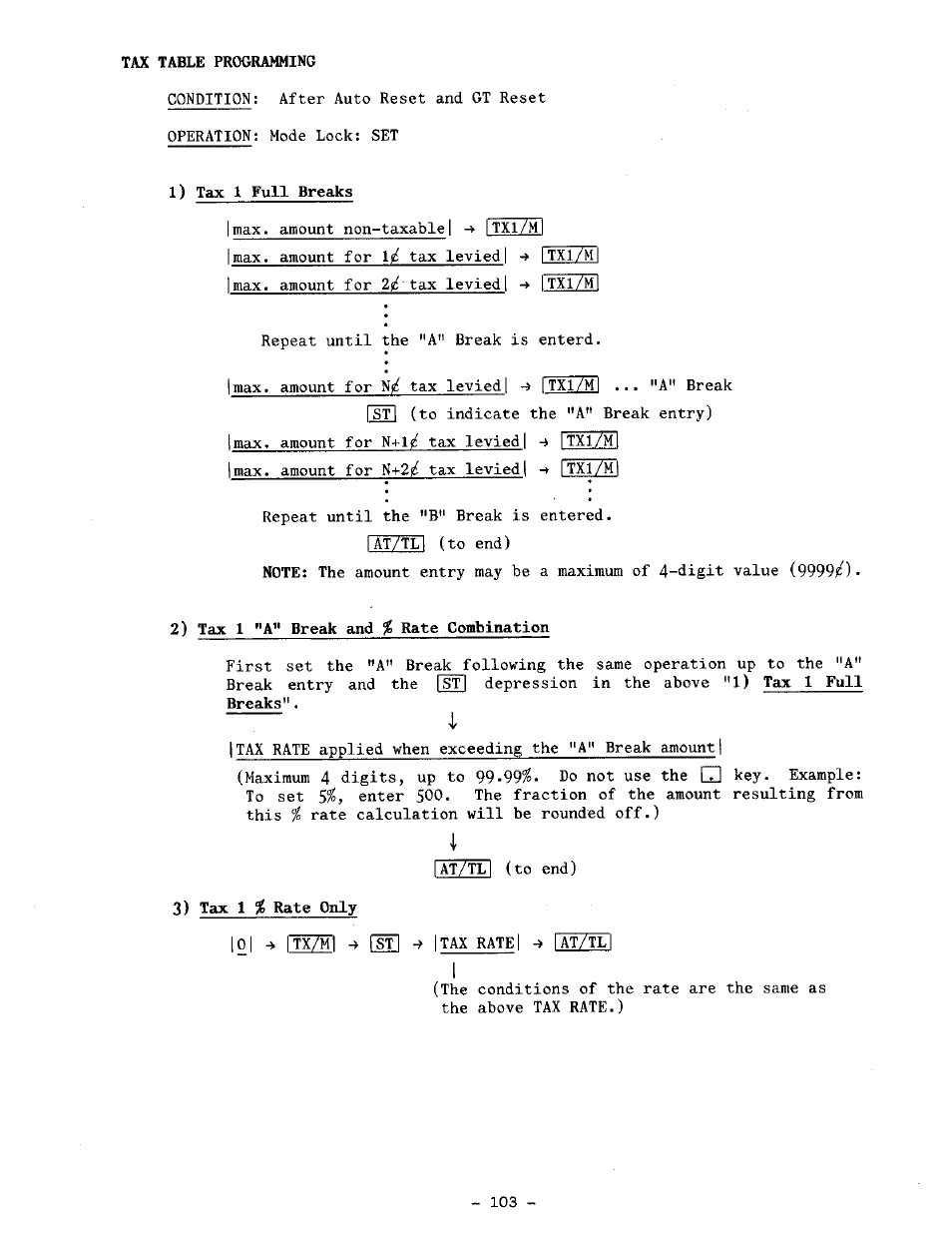 Toshiba TEC MA-1100-100 SERIES User Manual | Page 107 / 136