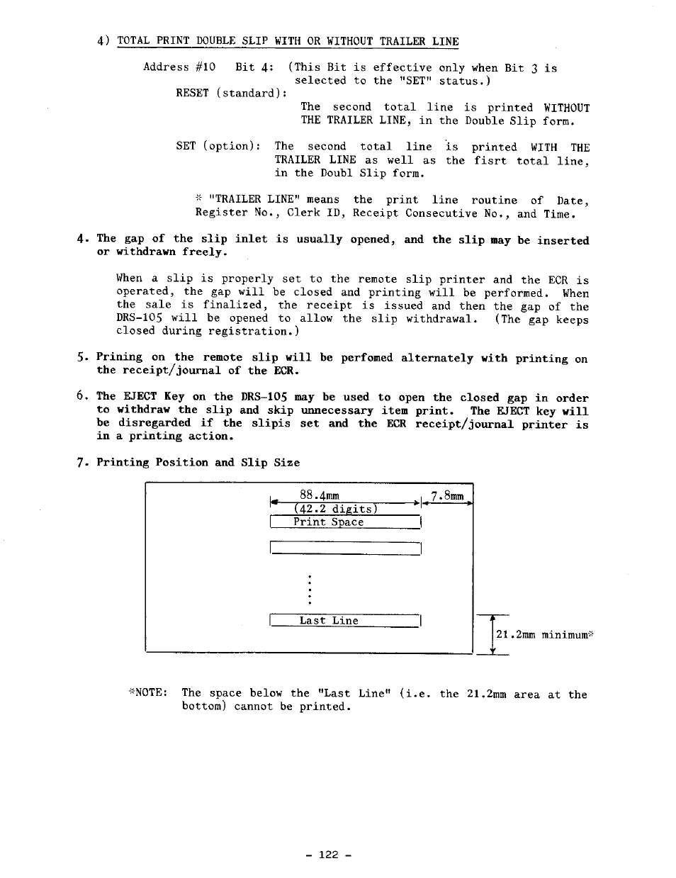 Toshiba TEC MA-1100-100 SERIES User Manual | Page 126 / 136