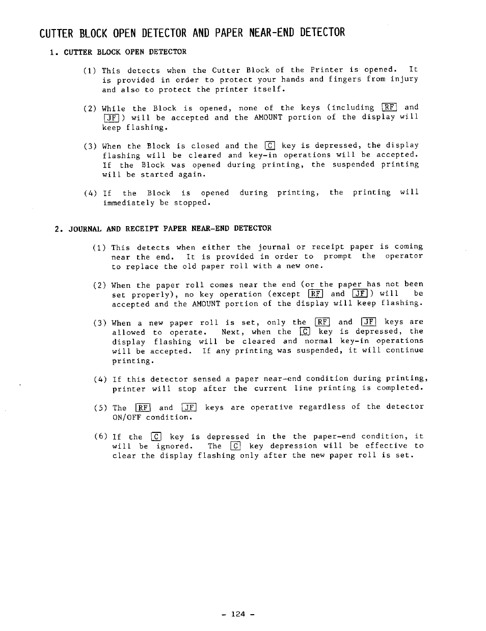 Toshiba TEC MA-1100-100 SERIES User Manual | Page 128 / 136