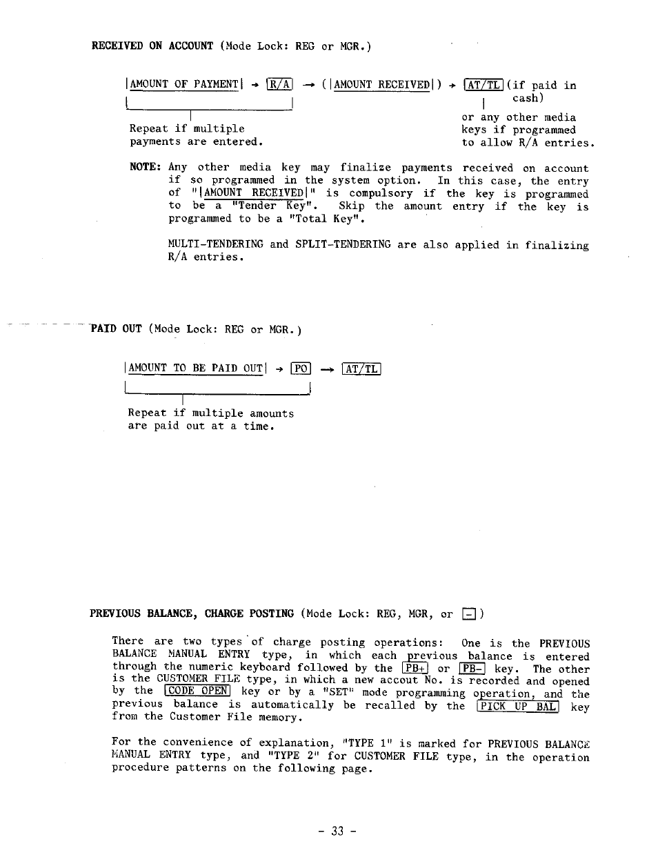 Toshiba TEC MA-1100-100 SERIES User Manual | Page 37 / 136