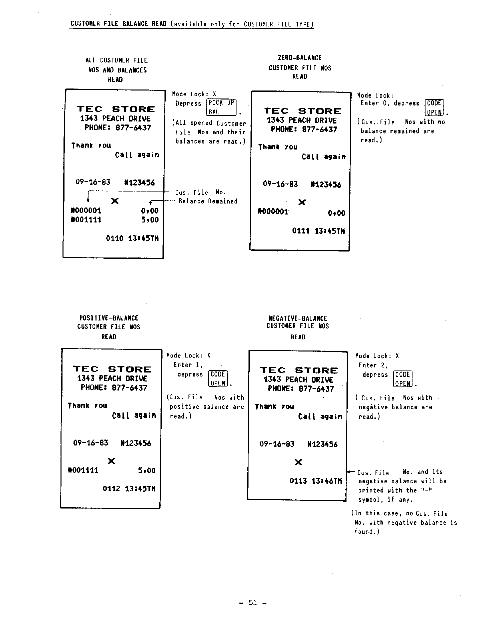 Toshiba TEC MA-1100-100 SERIES User Manual | Page 55 / 136