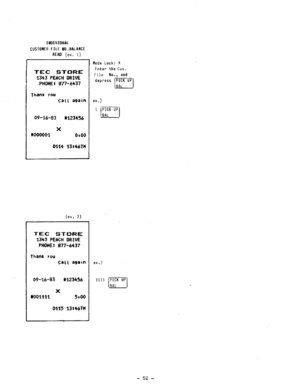 Toshiba TEC MA-1100-100 SERIES User Manual | Page 56 / 136