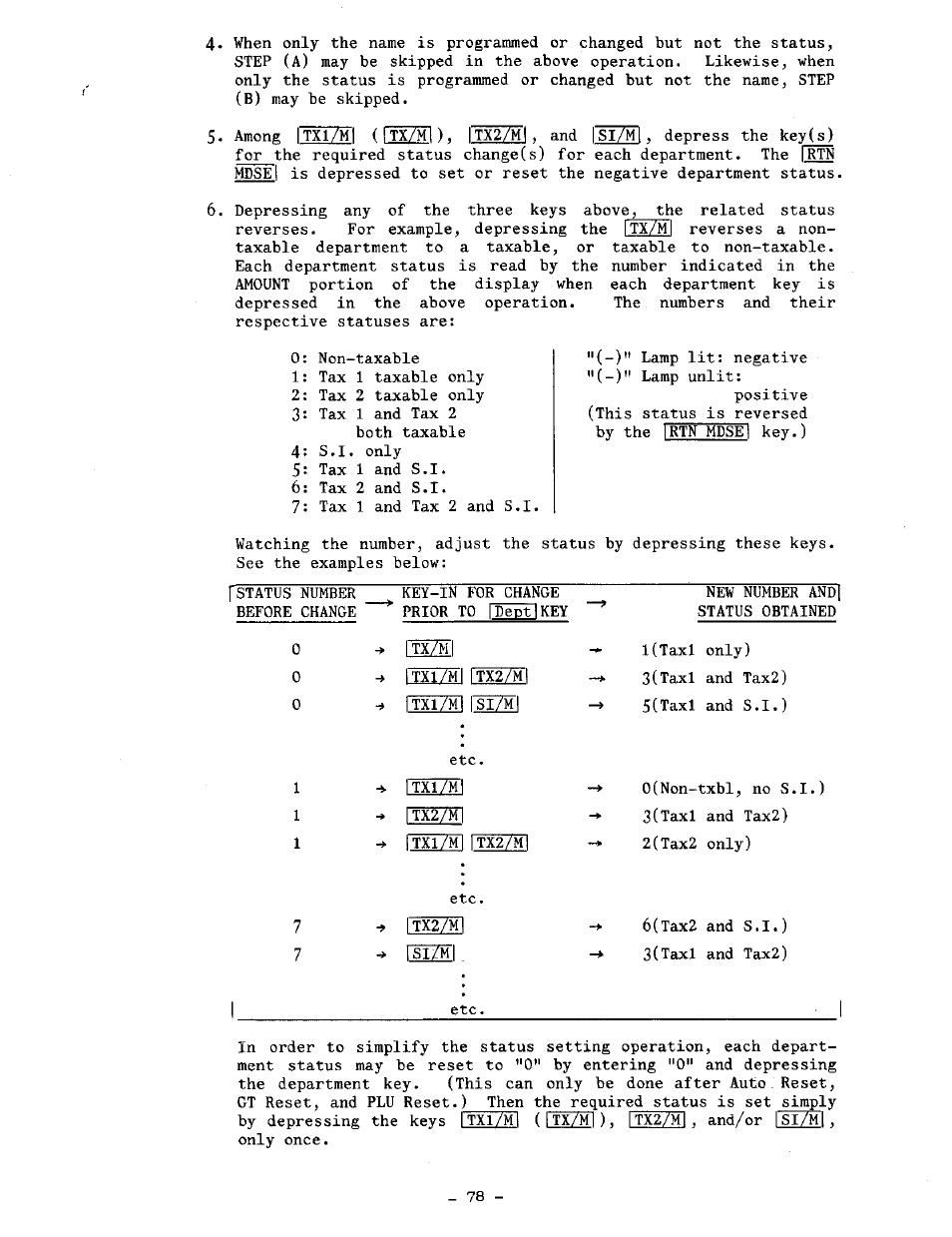 Toshiba TEC MA-1100-100 SERIES User Manual | Page 82 / 136