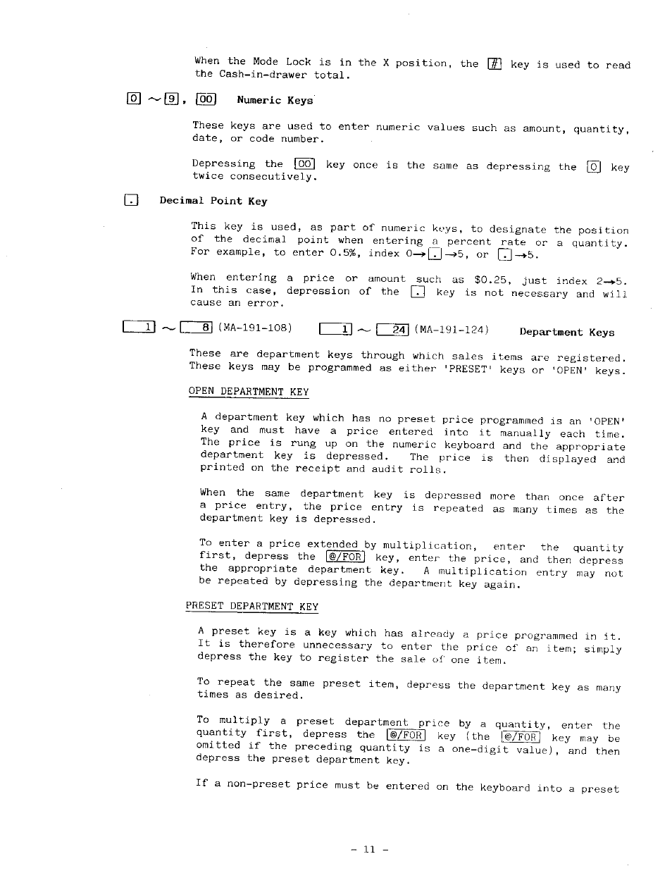 Toshiba MA-191 User Manual | Page 17 / 72
