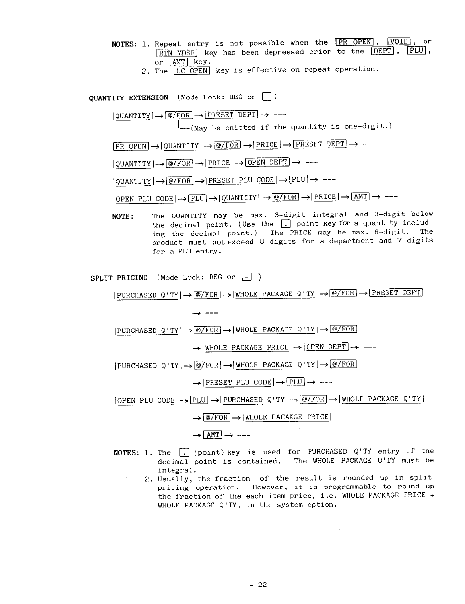 I , 1 | Toshiba MA-191 User Manual | Page 30 / 72