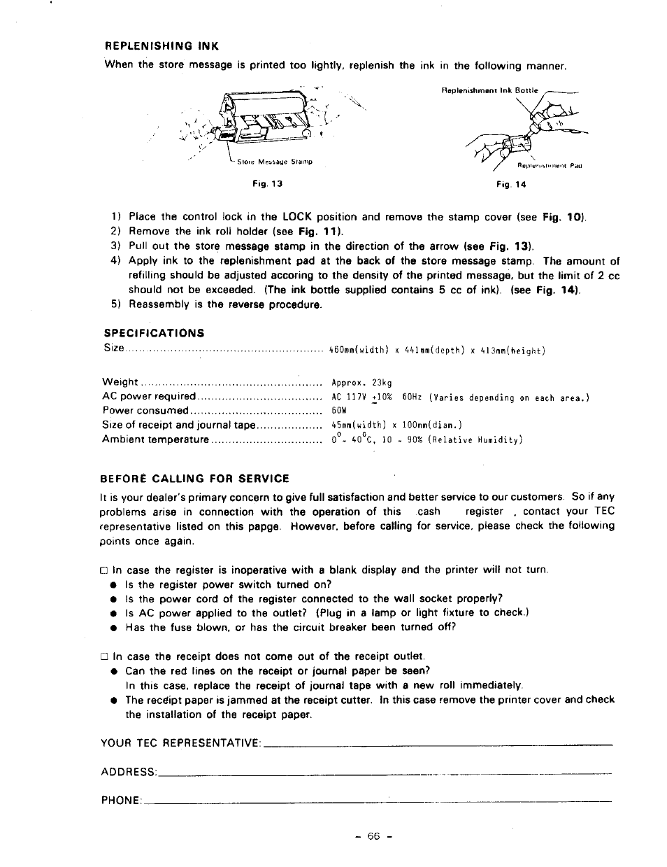 Toshiba MA-191 User Manual | Page 70 / 72