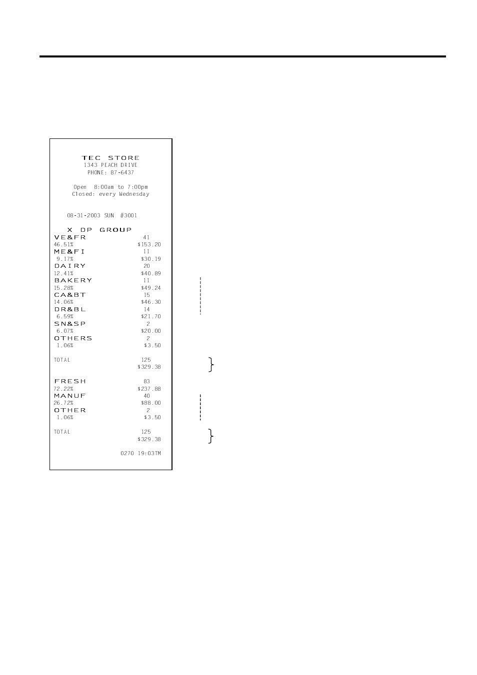 Department group read (daily or gt) | Toshiba MA-1595-1 Series User Manual | Page 109 / 218