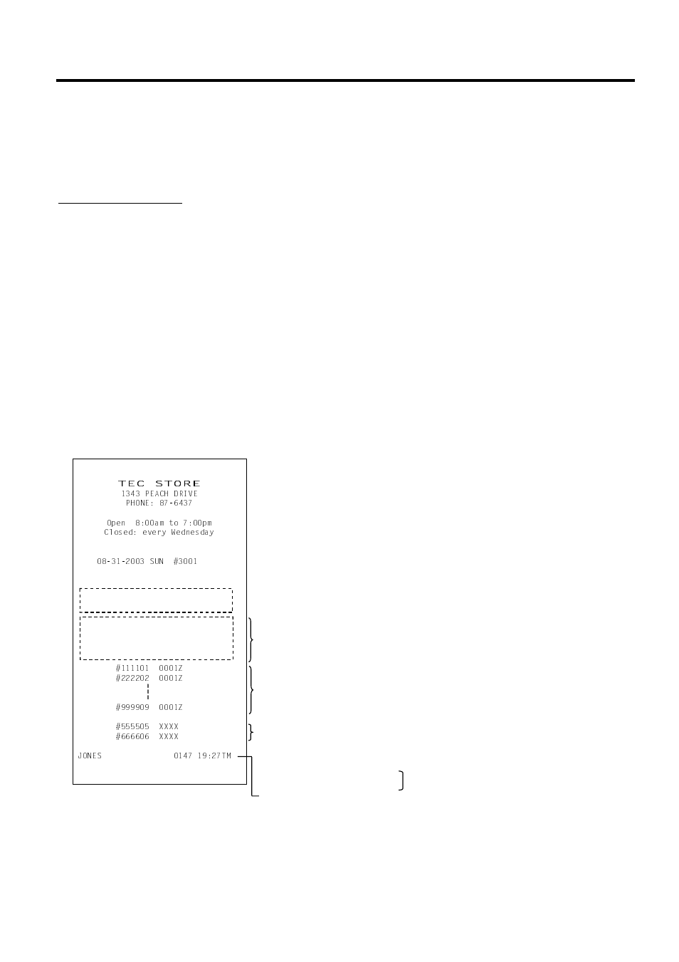 2 in-line report print format | Toshiba MA-1595-1 Series User Manual | Page 190 / 218