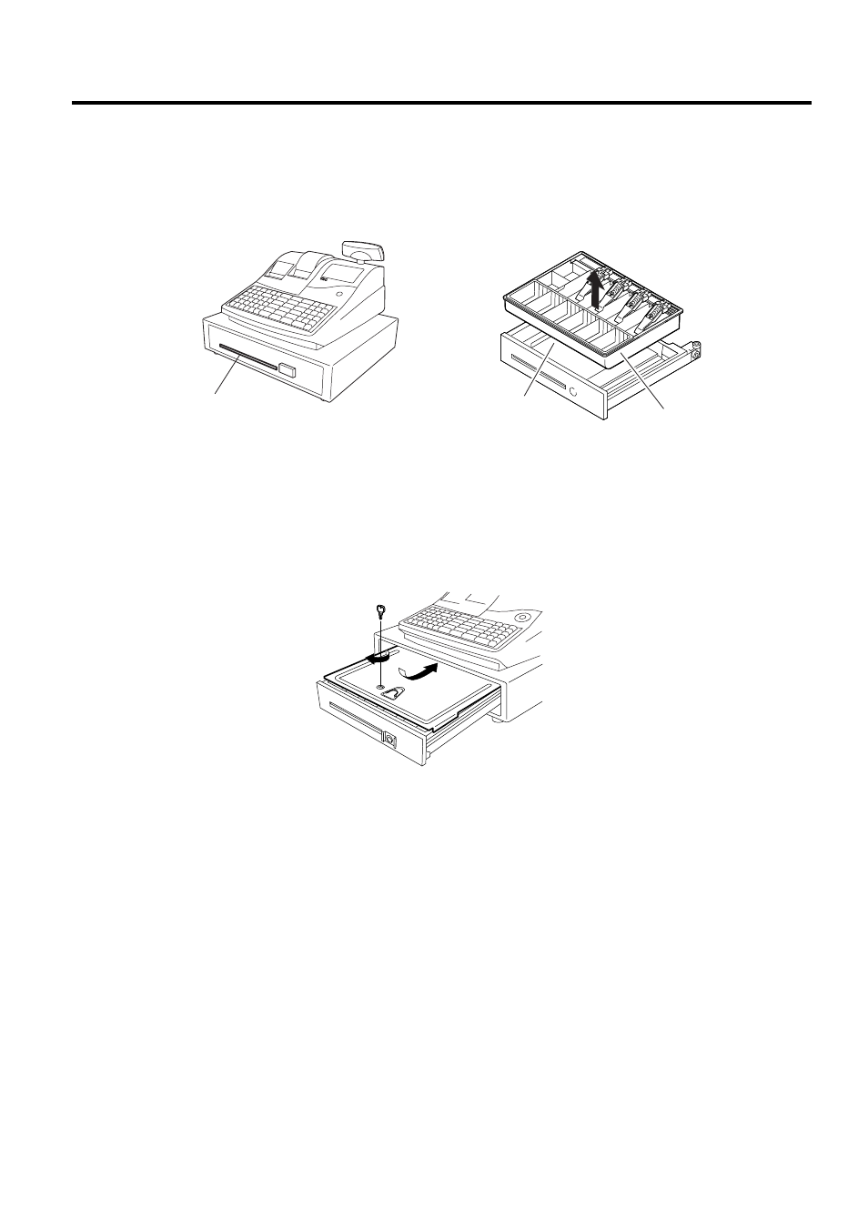 Media slot, Cdc (cash drawer cover; option) lock, 6 media slot | 7 cdc (cash drawer cover; option) lock, Locking, Unlocking | Toshiba MA-1595-1 Series User Manual | Page 85 / 218