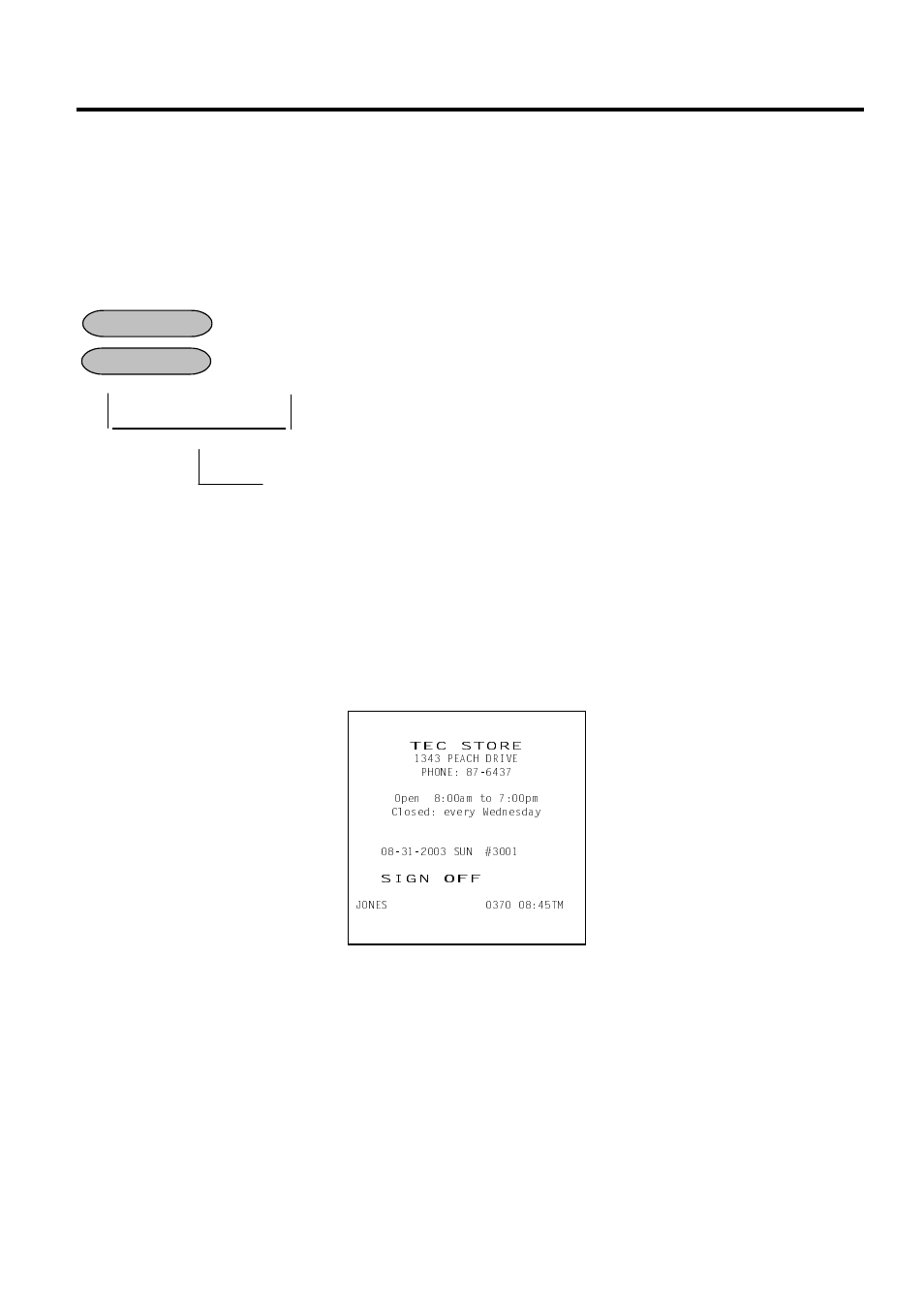 Enforced sign-off of a cashier (code entry method) | Toshiba MA-1595-1 Series User Manual | Page 95 / 218