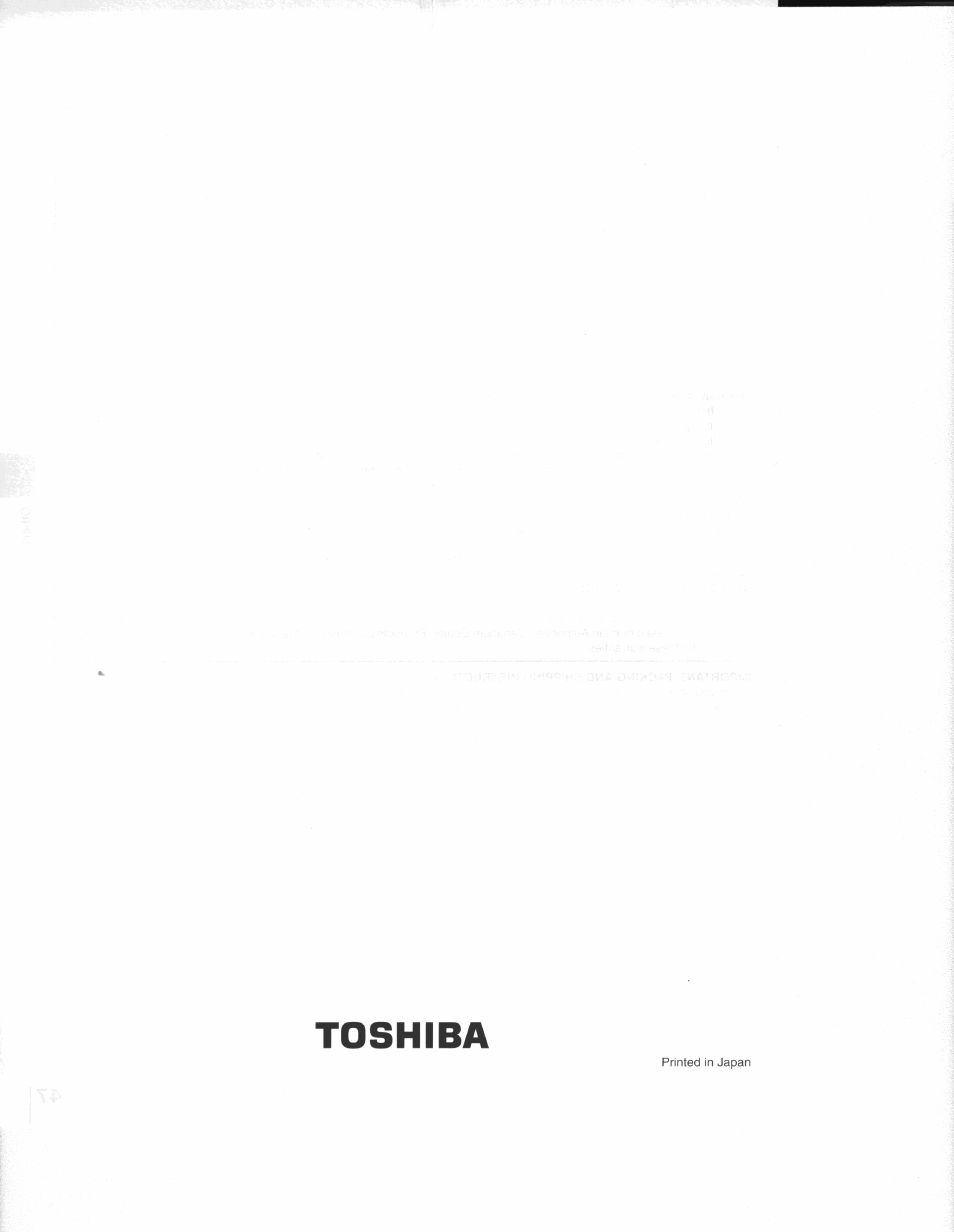 Toshiba | Toshiba SD-3109 User Manual | Page 48 / 48