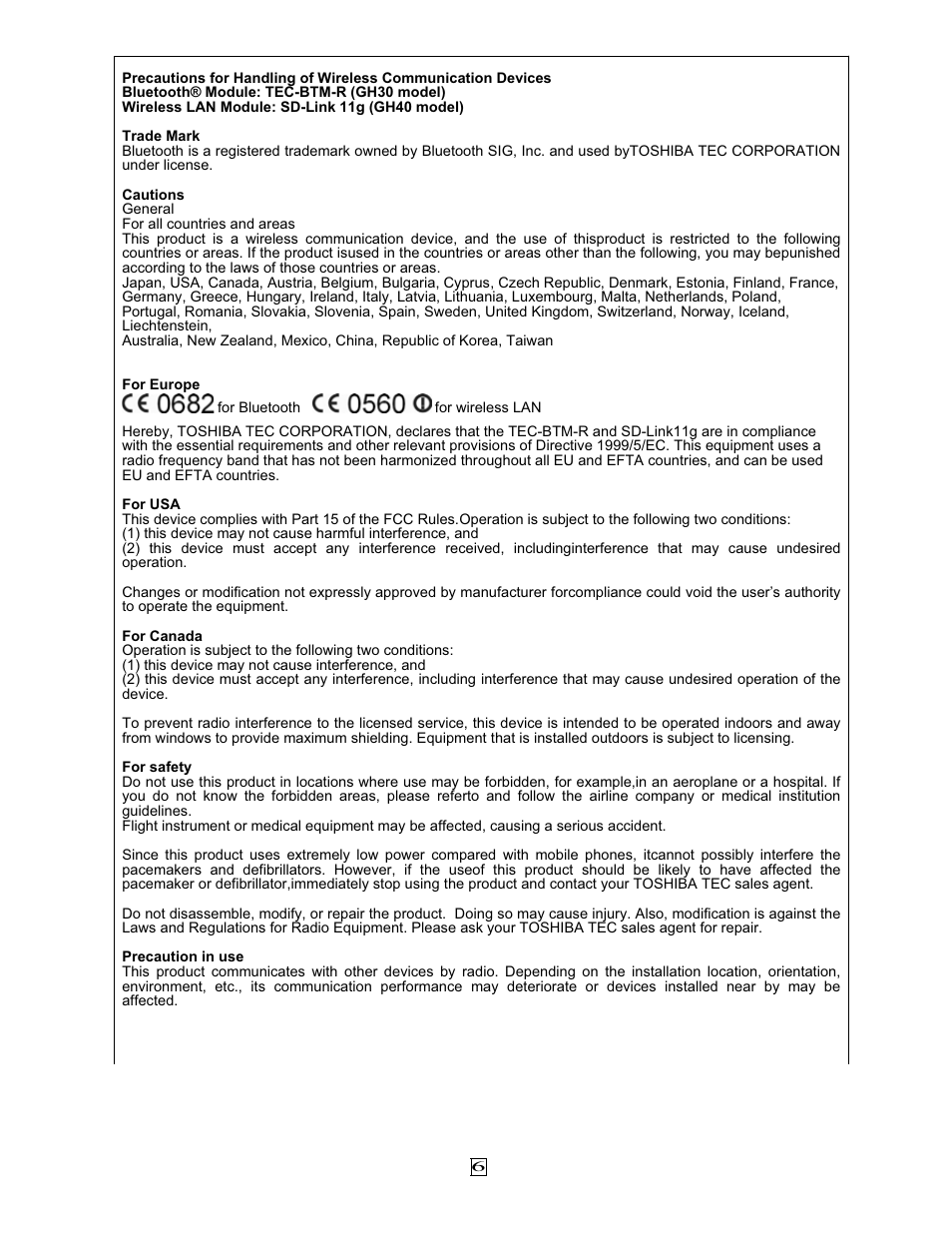 Toshiba EO1-33079 User Manual | Page 7 / 34