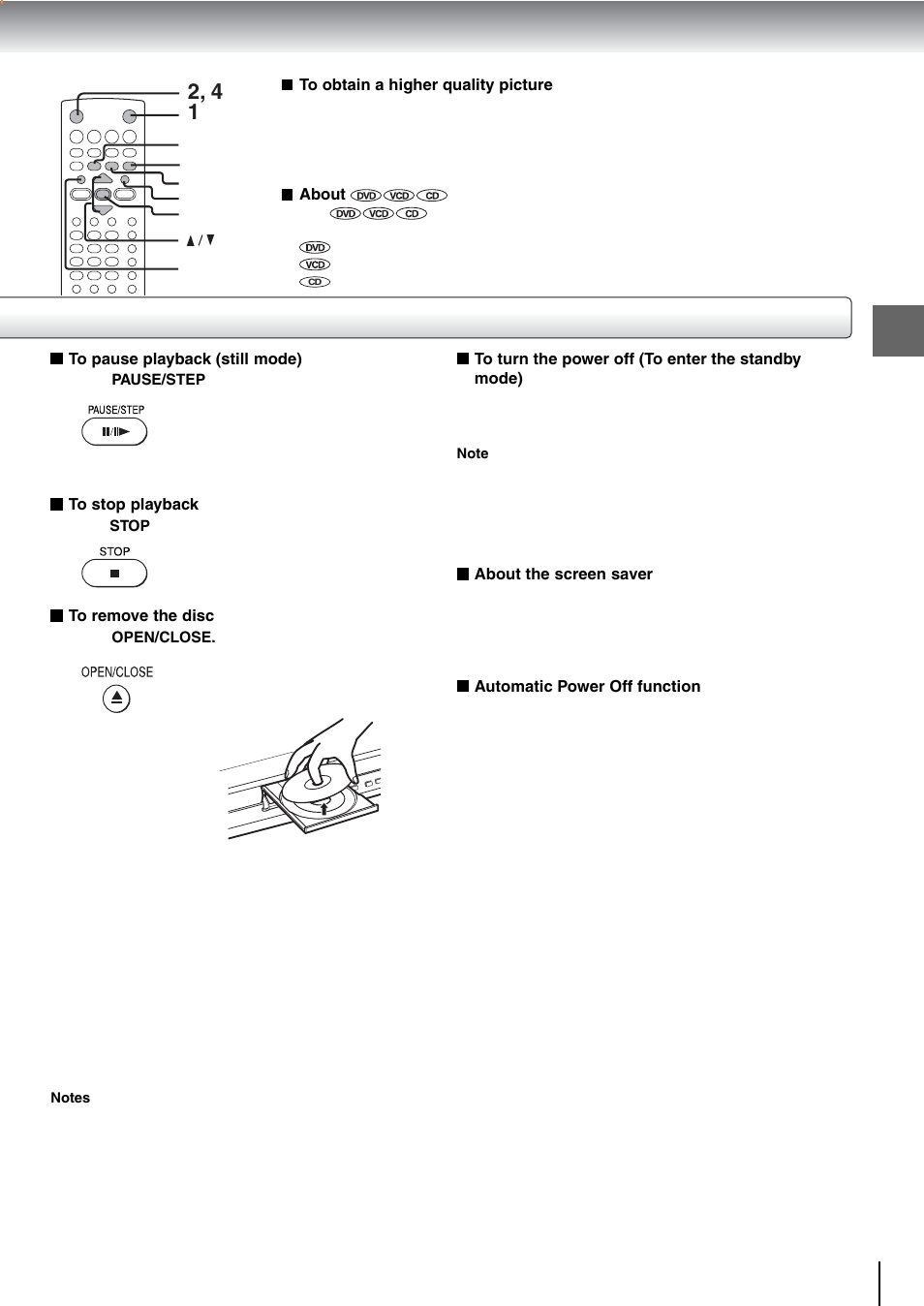 Toshiba SD-240ESE User Manual | Page 25 / 61