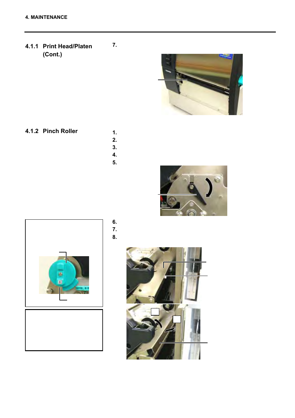 2 pinch roller | Toshiba EO1-33057 User Manual | Page 100 / 139