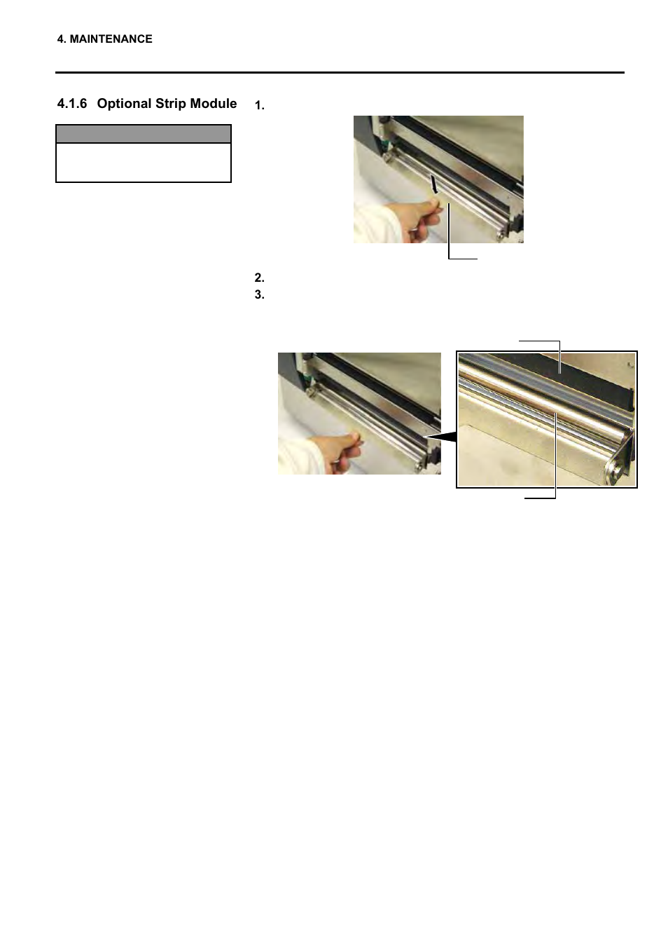 6 optional strip module | Toshiba EO1-33057 User Manual | Page 107 / 139