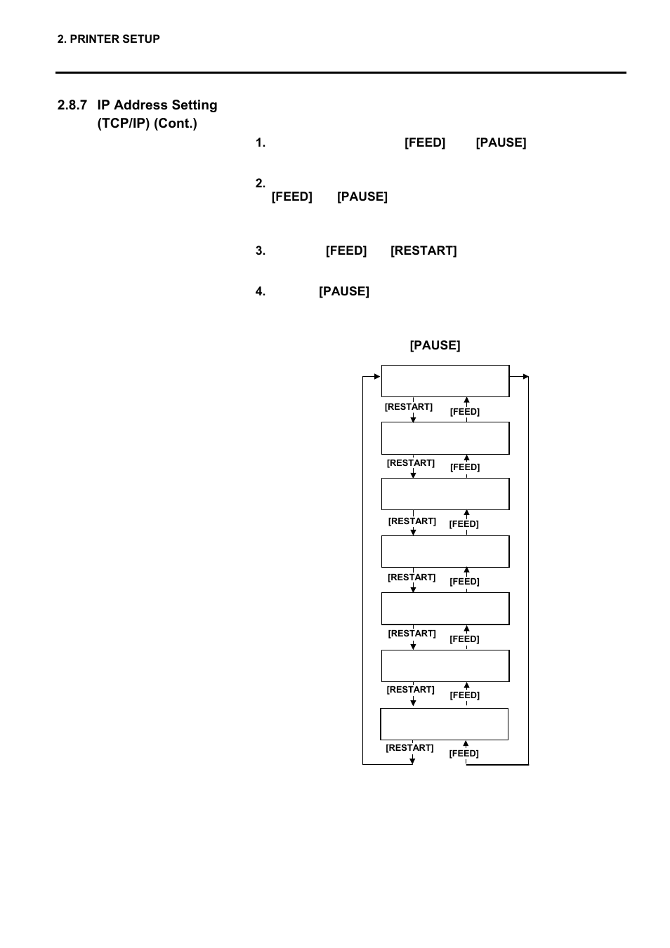 7 ip address setting (tcp/ip) (cont.) | Toshiba EO1-33057 User Manual | Page 58 / 139