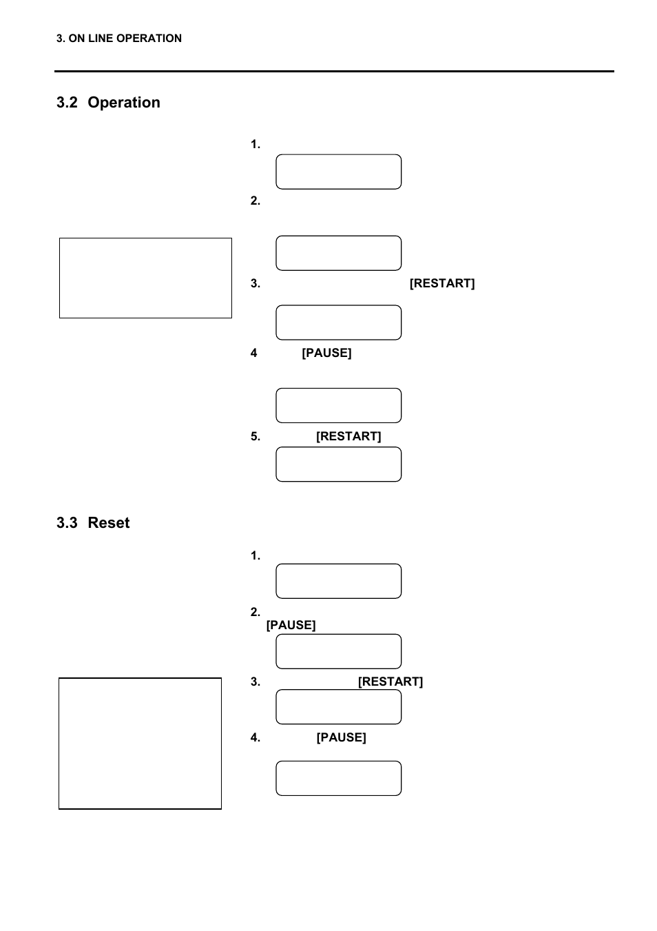 2 operation, 3 reset | Toshiba EO1-33057 User Manual | Page 98 / 139