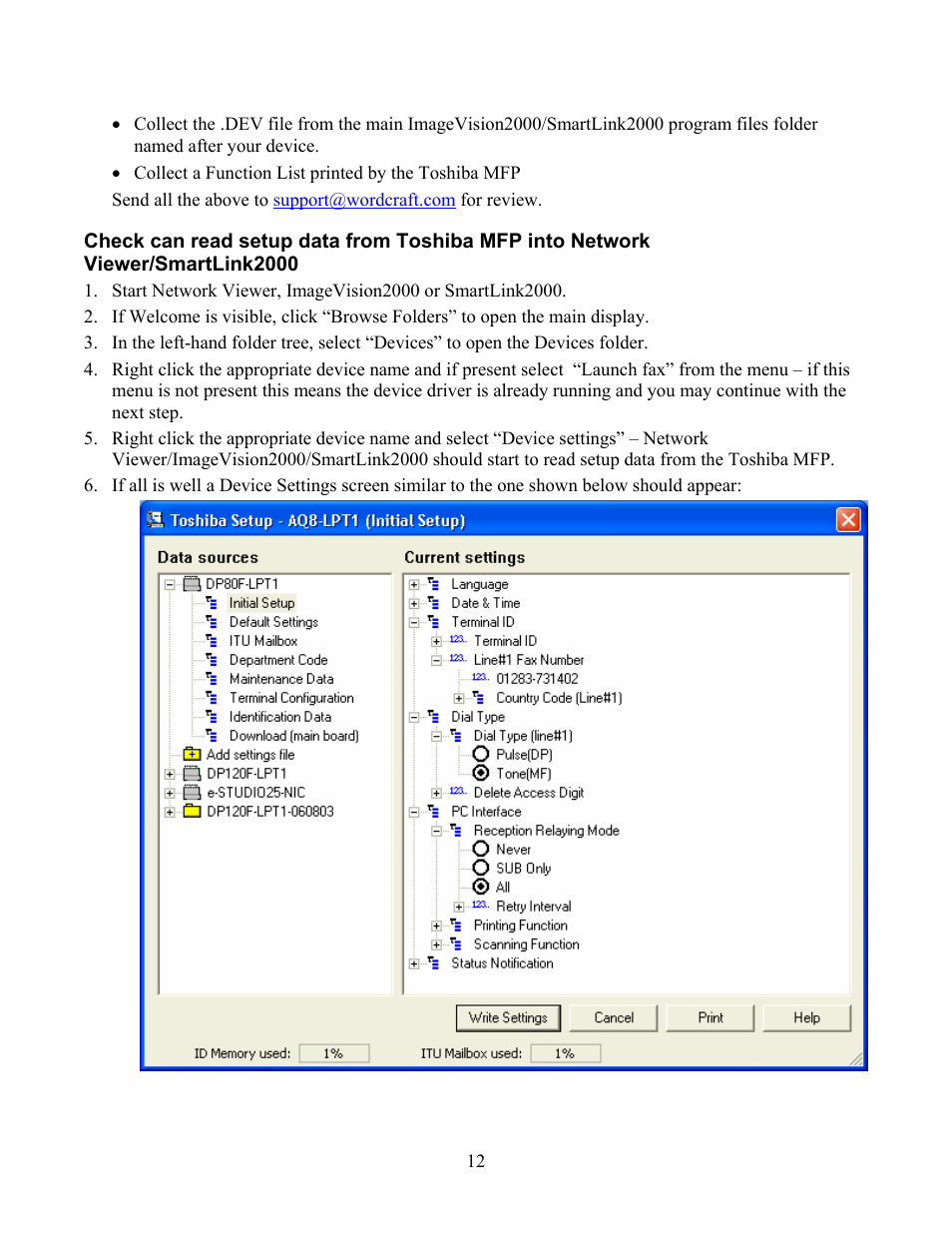Toshiba DP125F User Manual | Page 12 / 14