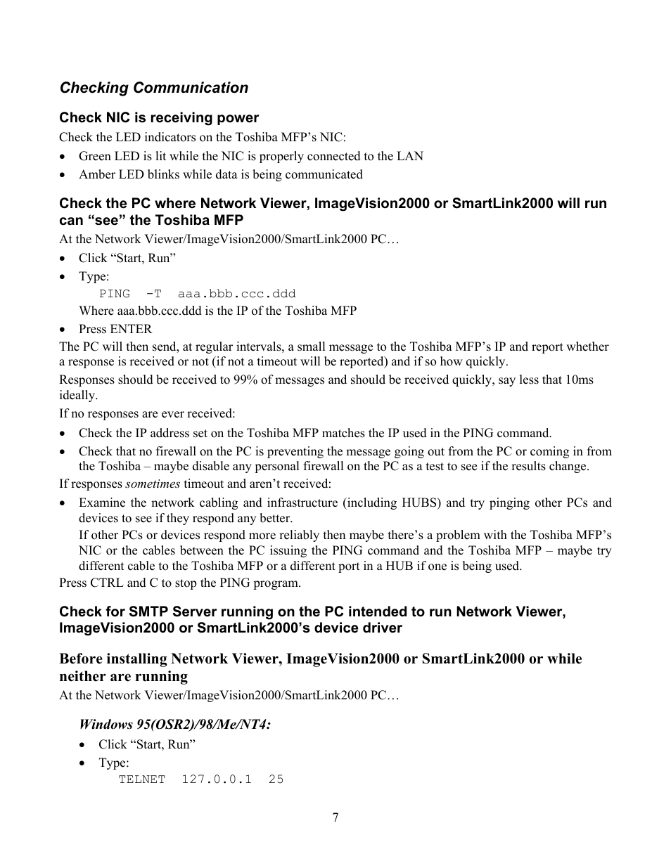 Toshiba DP125F User Manual | Page 7 / 14
