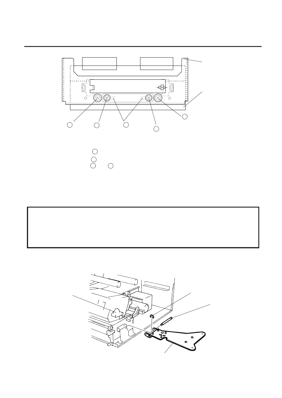 Replacing the platen and feed roller, 7 replacing the platen and feed roller | Toshiba B-570 User Manual | Page 14 / 90