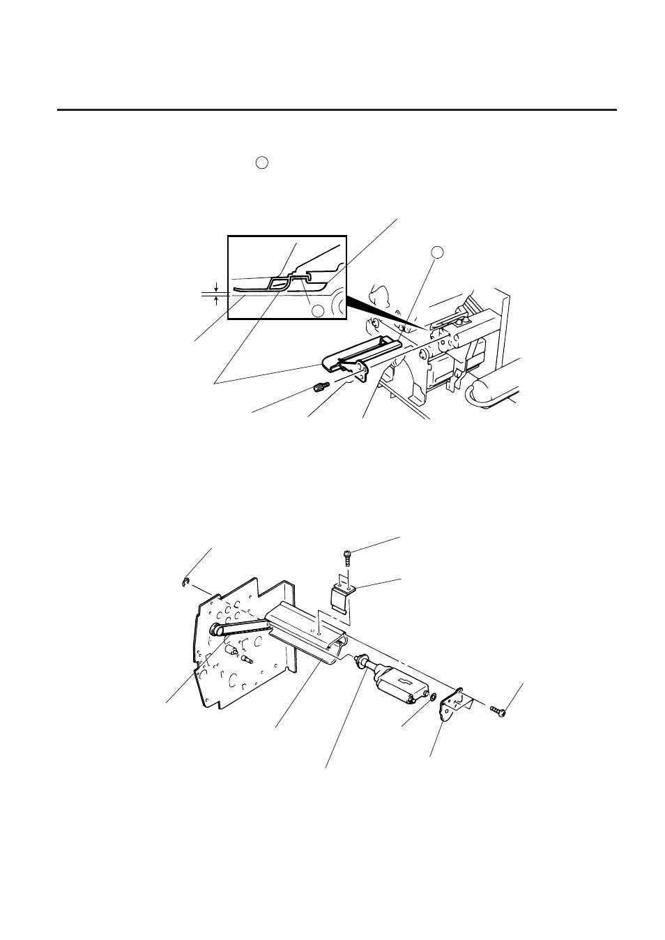 Replacing the pinch roller shaft ass’y, 10 replacing the pinch roller shaft ass’y | Toshiba B-570 User Manual | Page 17 / 90