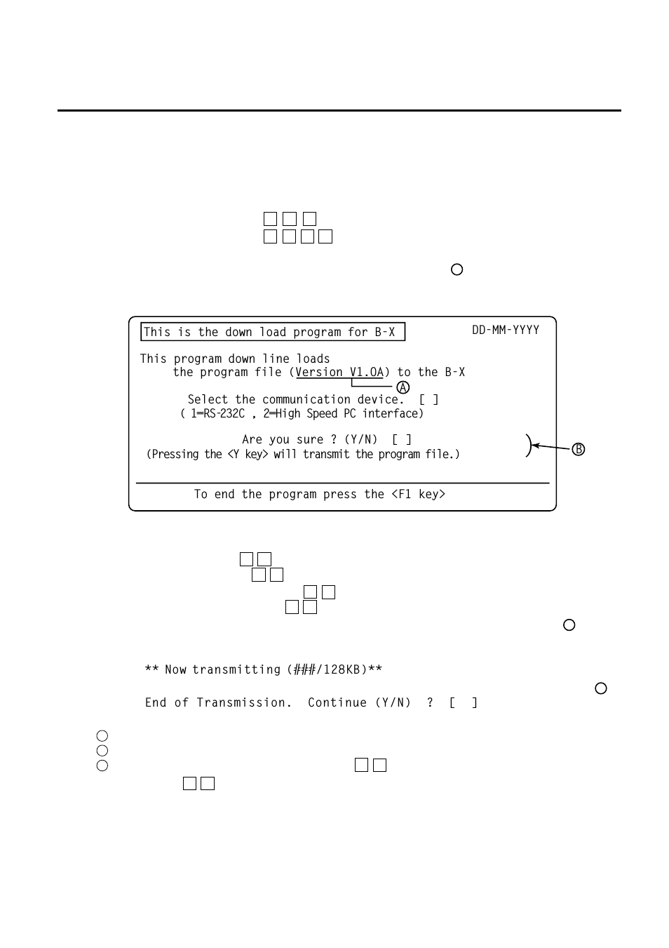 Down load procedure, 3 down load procedure | Toshiba B-570 User Manual | Page 89 / 90